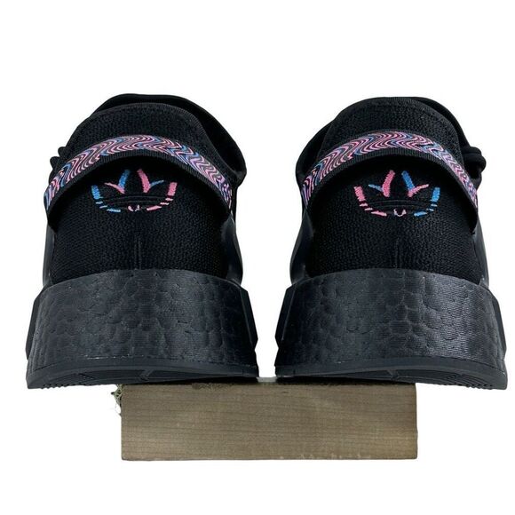 Adidas NMD R1 V2 Core Black/Pulse Blue/Pulse Magenta Men’s Size 8 - Picture 5 of 9